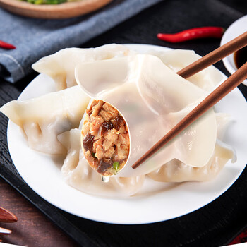 PLUS会员:和善园 金蘸名厨七菇猪肉水饺480g（24只）*11件食品类商品-全利兔-实时优惠快报