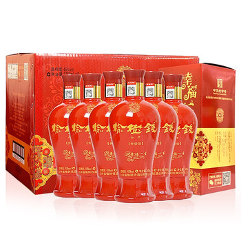 白酒榆树吉林6瓶整箱粮食高度一生白酒