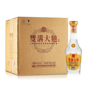 双沟大曲金奖光瓶酒46度500mL*9瓶整箱装浓香型白酒 自饮优质粮食酒