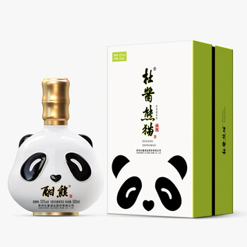 杜酱熊猫酒茅台镇酱香型白酒6瓶