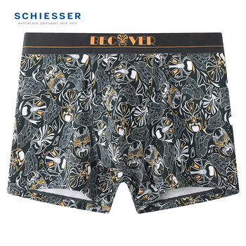 SCHIESSER 舒雅 男士棉莫代尔Becover时尚印花潮流内裤 18298T服饰鞋包类商品-全利兔-实时优惠快报