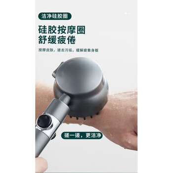 阿首 过滤淋浴头净水花洒 喷漆戴喷全利兔-实时优惠快报