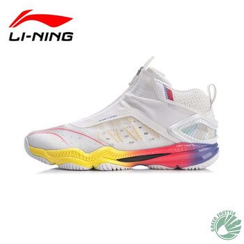 李宁lining羽毛球鞋贴地飞行战戟42中底科技变色龙抗扭碳板稳定耐磨