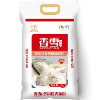 香雪面粉多用途麦芯粉 小麦粉 麦芯粉 面粉 中粮出品 十斤 5kg