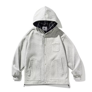 JIKADI 纪卡迪 秋冬重磅高品质华棉420克连帽外套服饰鞋包类商品-全利兔-实时优惠快报