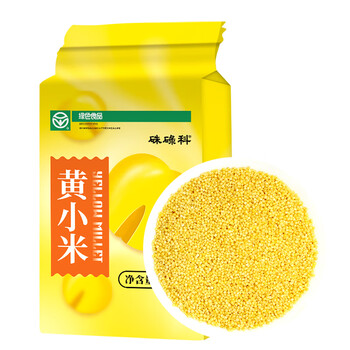 硃碌科 黄小米新米1kg全利兔-实时优惠快报