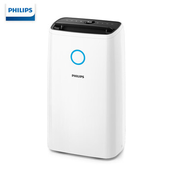 飞利浦 (PHILIPS) 除湿机/抽湿机 除湿量30L/天 智能数显轻音 万向轮 一键干衣客厅卧室地下室 DE3203/00