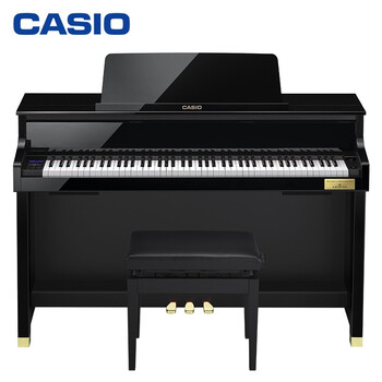 卡西欧 （CASIO）电钢琴GP-510BP贝希斯坦合作款高端跨界钢琴专业家用成人88键重锤立式套装+全套礼包