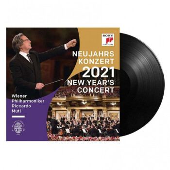 正版 2021维也纳新年音乐会 3LP黑胶唱片 原装进口