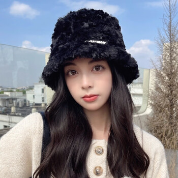 欧芬莱 A渔夫帽子女 冬季加绒保暖日用百货类商品-全利兔-实时优惠快报
