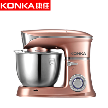 康佳(KONKA)和面机厨师机家用全自动多功能料理机揉面机打奶油机打蛋器多功能搅拌机 KM-903(1300W/6.5L）