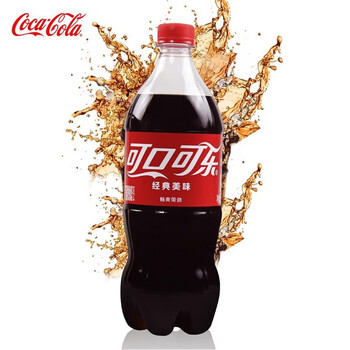 Fanta 芬达 可口可乐（Coca-Cola） 可口可乐零度无糖可乐家庭装888ML 含糖可乐888ml*1瓶食品类商品-全利兔-实时优惠快报