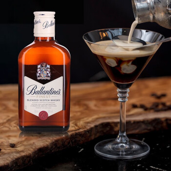 百龄坛（Ballantine’s）特醇40度苏格兰进口洋酒调和型威士忌 派对酒吧 百龄坛特醇200ml*1瓶