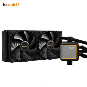 德商必酷(be quiet!)SILENT LOOP 2 240 一体式CPU水冷散热器(240MM水冷排/三腔体水泵/低噪风扇/ARGB灯效)