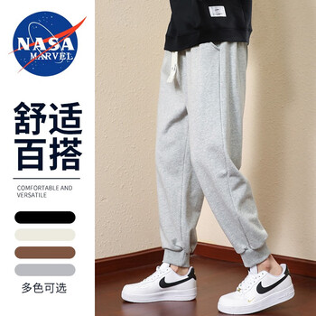 NASA MARVEL 男士束脚休闲裤服饰鞋包类商品-全利兔-实时优惠快报
