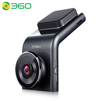 360行车记录仪 G300 迷你隐藏 高清夜视 无线测速 黑灰色