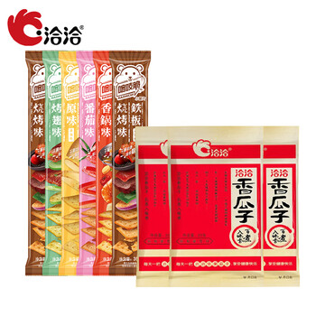 ChaCheer 洽洽 喀吱脆薯片薯条咔吱脆非油炸嘎吱脆办公室休闲零食小吃宿舍 喀吱脆35g*6+香瓜子22g*3食品类商品-全利兔-实时优惠快报