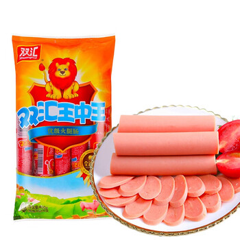 plus会员：双汇王中王火腿肠 即食香肠零食 40g*10支/400g装 *11件食品类商品-全利兔-实时优惠快报