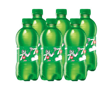 pepsi 百事 可乐原味 美年达 七喜 无糖汽水 碳酸饮料整箱 300ml*12瓶 七喜300ml*6瓶全利兔-实时优惠快报