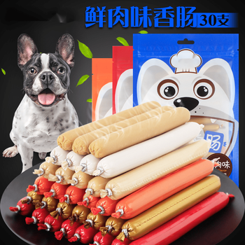 猫和友 营养香肠猫狗犬用牛肉鸡肉肠狗零食宠物狗狗火腿肠零食 鸡肉味(30支/袋)其它类商品-全利兔-实时优惠快报