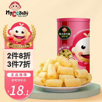 MyCcBaBy 我D小蔡蔡 米菓条宝宝能量棒低敏婴童泡芙条粗粮谷物过敏代餐营养幼儿零食母婴玩具类商品-全利兔-实时优惠快报