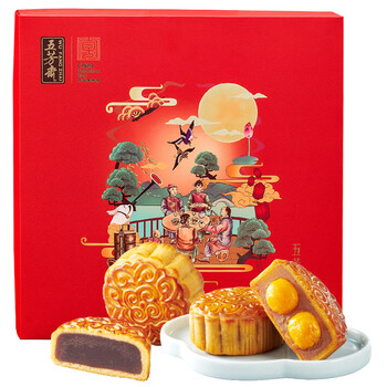 plus会员:五芳斋 月饼礼盒 780g＊2件食品类商品-全利兔-实时优惠快报