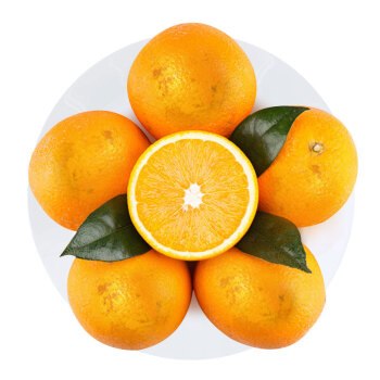 进口榨汁夏橙 橙子 2.5kg装 单果重约130-170g 生鲜橙子水果
