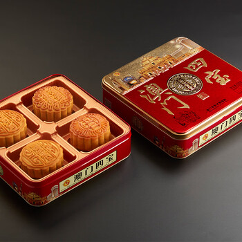 plus会员:金尊澳门 四宝4味4饼 500g＊2件食品类商品-全利兔-实时优惠快报