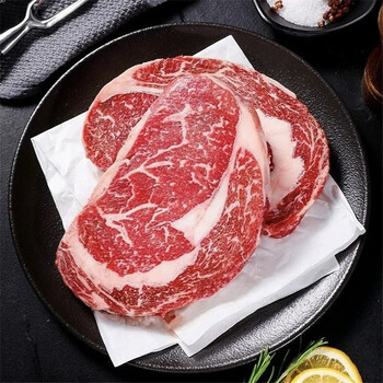 澳大利亚 和牛 原切眼肉牛排500g全利兔-实时优惠快报