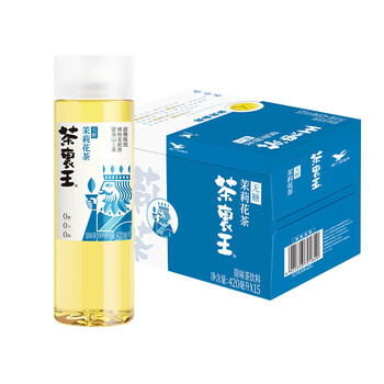 统一 茶里王 无糖茶 茉莉花茶 420ml*15瓶 整箱装（新老包装交替发货）食品类商品-全利兔-实时优惠快报