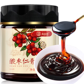 青源堂酸枣仁膏酸枣仁茶茯苓黄精蜂蜜260克