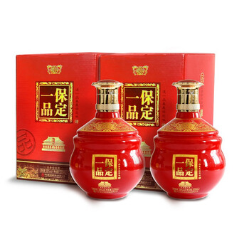 白酒保定38度百年一品红香型固态白酒