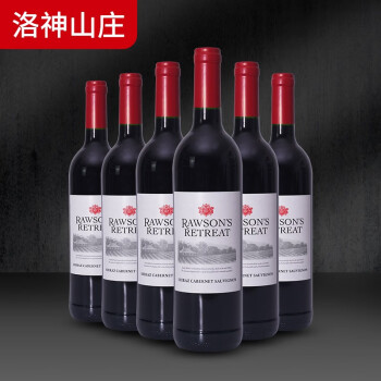 奔富（Penfolds）洛神山庄赤霞珠红葡萄酒 原瓶原装进口 750ml*6瓶 洛神山庄赤霞珠整箱