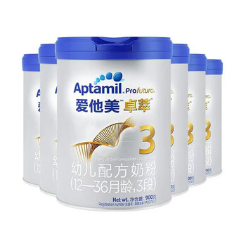Aptamil 爱他美 卓萃3段幼儿配方奶粉 卓萃3段900克23年1月产母婴玩具类商品-全利兔-实时优惠快报