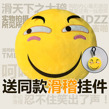qq表情滑稽抱枕插手抱枕手捂害怕笑脸搞怪恶搞表情包动漫周边毛绒