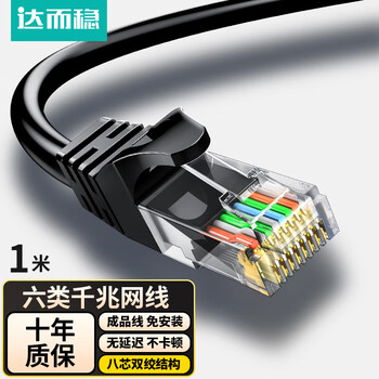 DOREWIN 达而稳 六类网线 CAT6类千兆网线数码类商品-全利兔-实时优惠快报