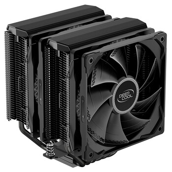 九州风神 （DEEPCOOL）大霜塔PRO CPU散热器(双塔/风冷/支持AM4/金属顶盖/6热管/双层增压风扇/附带硅脂)
