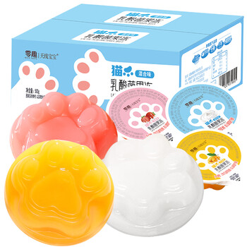 京喜APP: 零趣 乳酸菌果冻 500g食品类商品-全利兔-实时优惠快报