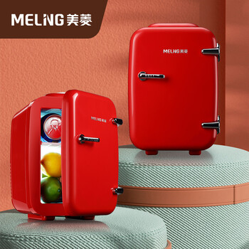 MELING 美菱 M1-B1-4L 车载冰箱 非数显 4L 罗马红汽车用品类商品-全利兔-实时优惠快报