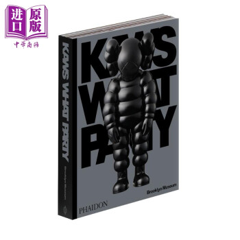 KAWS: WHAT PARTY 进口艺术 考斯品牌设计集 黑色封面 Phadion