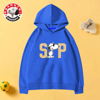 SNOOPY 史努比 童装春秋款男女童纯棉卫衣全利兔-实时优惠快报