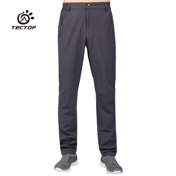 TECTOP 探拓 速干裤 男户外耐磨弹力长裤 可穿腰带 80941 男款深灰 XL运动户外类商品-全利兔-实时优惠快报