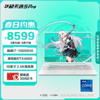 ˶ѡ5 Pro 14˿i7 16Ӣ羺Ϸ ʼǱ(i7-13650HX 16G 1T RTX4060 2.5Kˢ)