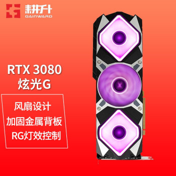 耕升（GAINWARD）RTX3080炫光追风系列电脑游戏显卡 RTX3080炫光G