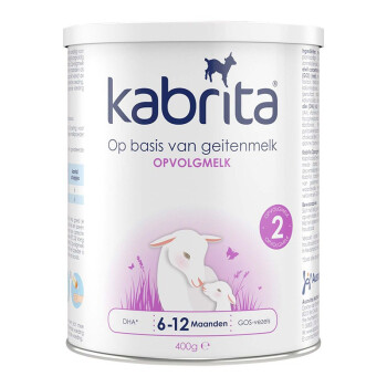 【官方旗舰】佳贝艾特（kabrita）荷兰进口婴幼儿配方羊奶粉2段（6-12月）400g/罐