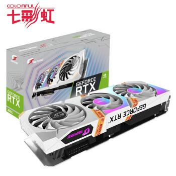 七彩虹（Colorful）RTX 3060Ti 火神 Ultra W白 永劫无间游戏电竞显卡 【3060-12G】Ultra W OC 支持个人送保