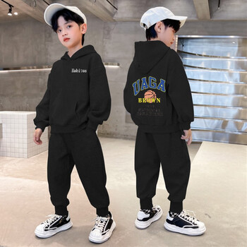 啪吡熊（PAPIBEAR）春秋儿童连帽卫衣套装母婴玩具类商品-全利兔-实时优惠快报