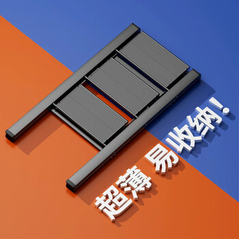 KENTAI 肯泰 梯子家用人字梯折叠伸缩梯铝合金楼梯室内工程梯爬梯三步梯A3-H3全利兔-实时优惠快报