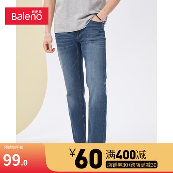 Baleno 班尼路 男士直筒牛仔裤 88841029服饰鞋包类商品-全利兔-实时优惠快报