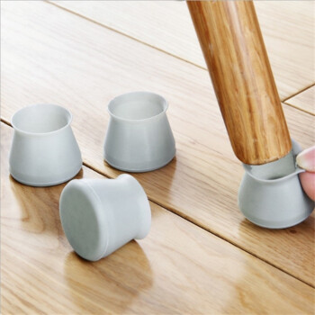 Furihurse 椅子脚套静音耐磨凳子防滑木地板保护套家具桌子腿垫硅胶桌椅脚垫 32个装
